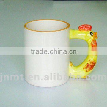 MKB17D ceramic sublimation animal mugs