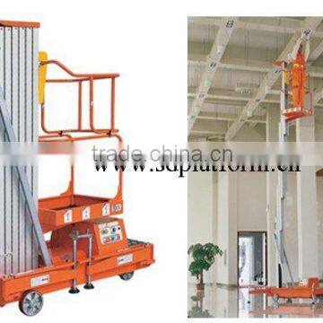 Aluminum alloy hydraulic lift table--aerial work platform