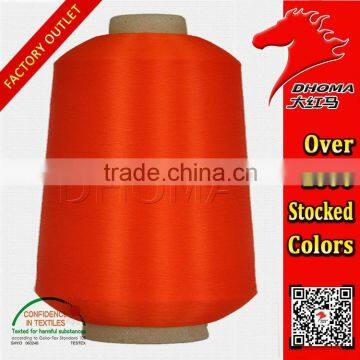 Polyester Low-elastic 30D/1 with 180 twist with Oeko-Tex Standard