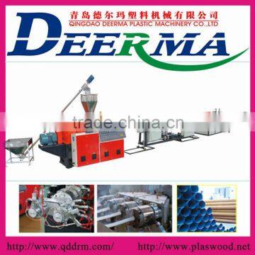 pvc plastic pipe production line/manufacturers machine