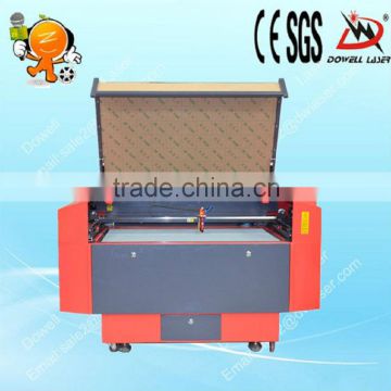 2016 hot sale Dowell 1390 CO2 laser tube engraving machine /laser MDF cutter with high quality and speed