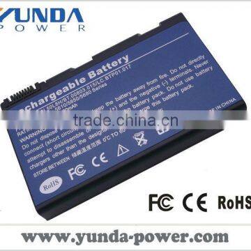 Factory direct sale laptop battery 50L6 for ACER Aspire 5680 Travelmate BATBL50L6 BATCL50L6