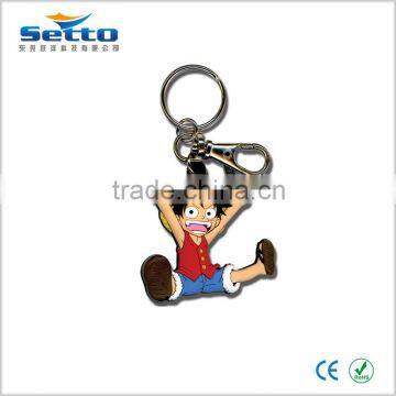 2016 Custom Material Keychain Souvenir With Keyring photo-2