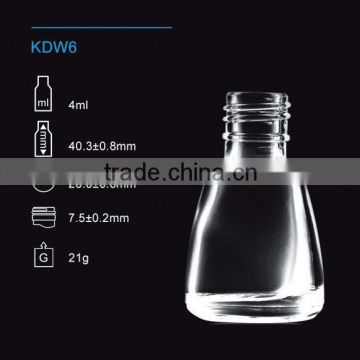 4ml small nail polish glass vial