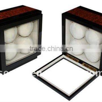 202 NEW design lacquered Wooden Quad Watch winder