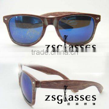 cheap Wholesale authentic designer sunglassees/eyewear/retro wooden sunglass can print logo in frame