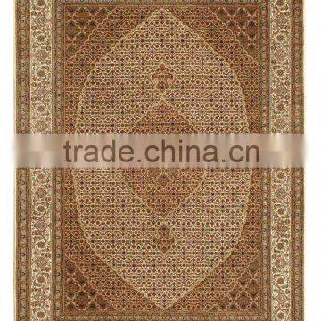 Tabriz Carpet Super Mahi Cream-Cream woolen carpets