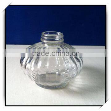 600ml pumpkin shape glass liquid soap bottles with pump sprayer