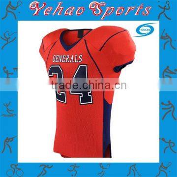 custom design american football training jersey uniform with oem service