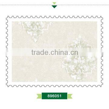 New Embossed Non Woven Wallpaper, Beige Classic Damask Wall Covering for Apartment , Home Accent Wall Paper Shop photo-3