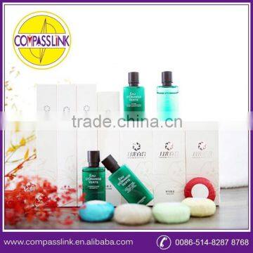 High Quality Wholesale Disposable Professional Hotel Amenities Sets Printing LOGO for 3Star-5Star Hotel