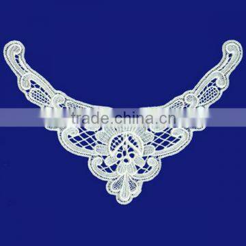 cotton embroidery collar lace for textile manufacturer