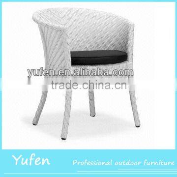 resin wicker white garden plastic chairs