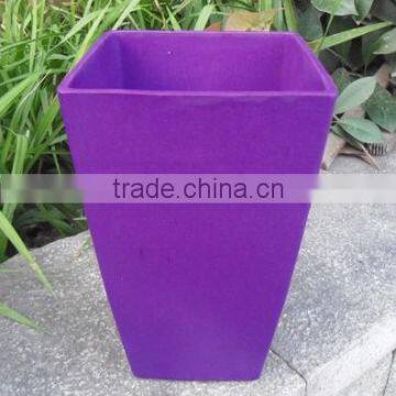 Eco-friendly rectangle shape flower pot