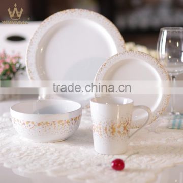 16pcs ceramic dinnerware set with decal