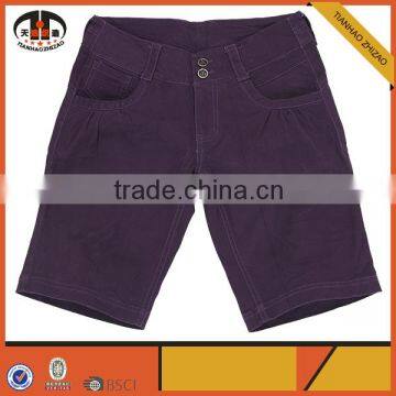 Customized Welcomed Cotton Shorts Half Pants for Women