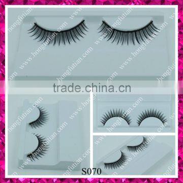 Better fashion strip false synthetic eyelashes with free samples