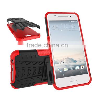 Heavy duty stand armor TPU cover for HTC One A9