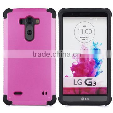 Rugged sublimation cover for LG G3 matte back case