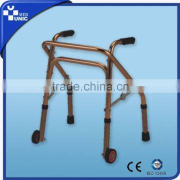 aluminum walker with wheels for adults