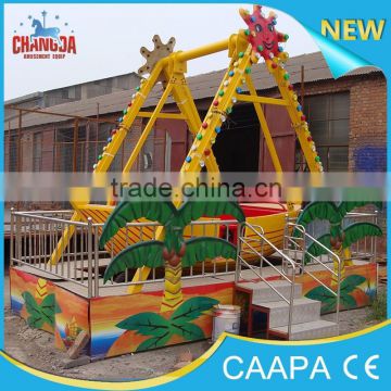 CE approved Changda fun 8 seats amusement rotating park rides mini pirate ship