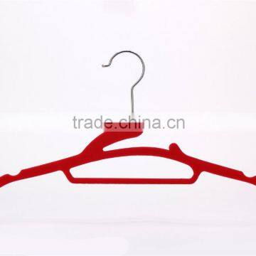Velvet Flocked Clothes Hanger photo-3