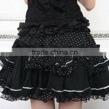 Cake nets gauze skirt Wavy princess short skirt 61149