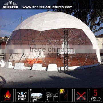 Clear span igloo family geodesic dome tents for camping