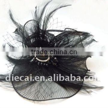 Hair accessories Feather fascinator headbands