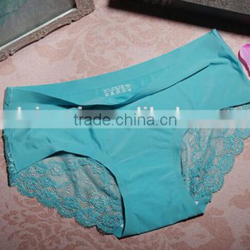 12 colors seamless lace ladies fashion seamless lingerie underpants sexy lingerie panties