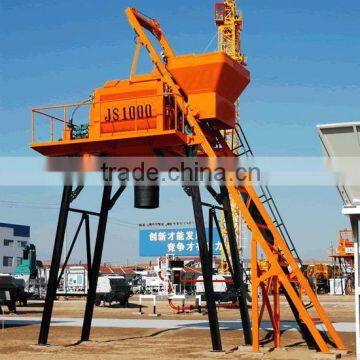 Containerized Export Rwanda Market JS1000 Electric Concrete Mixer