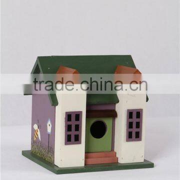 Eco-friendly decorative MDF birdhouse