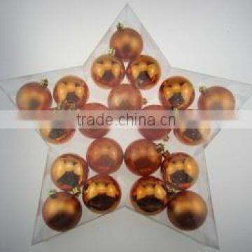 Promotional Plastic Decorative Christmas Ball on Sales