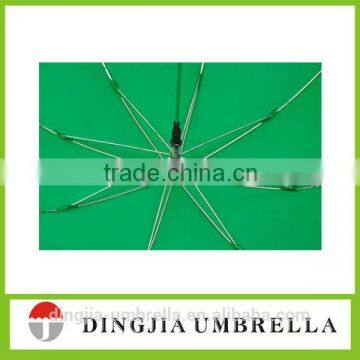 2015 Shenzhen Gift Promotional High Quality Strong Proof Green Straight Umbrella photo-4