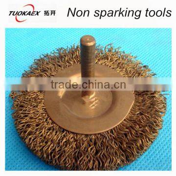 Brushes non sparking cup brush