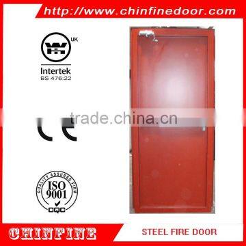 Steel fireproof door with UL certificate CF-F10