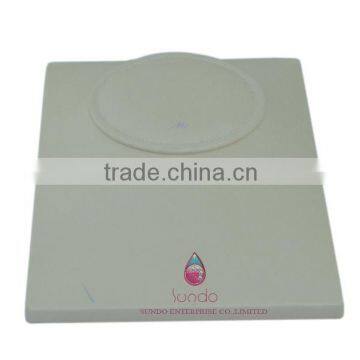 Provide Designing White Wooden Necklace Display Plate photo-2