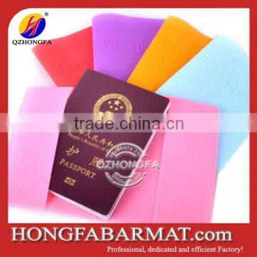 custom silicone rubber passport cover