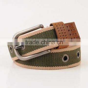 2016 Newest Men's Canvas Belts Fashion Buckles Webbing Belt