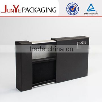 top sale black fancy custom candle packing box EVA insert