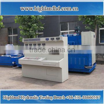 China manufacture hydraulic test bench for fixed displacement pump on hydraulic manufactuer and repair factory