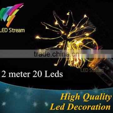 Yellow led string light Halloween indoor decoration