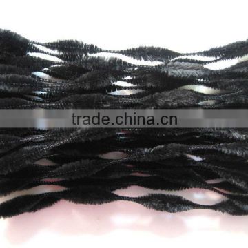 Craft Accessories Black Bumpy Chenille Stems