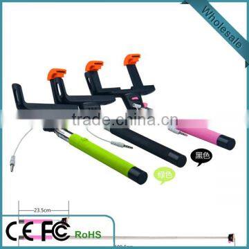 aluminum bluetooth selfie stick china factory direct with wholesale price