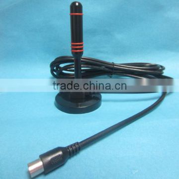 Free Sample New Magnetic car antenna dvb-t2 470-862mhz with F male connector