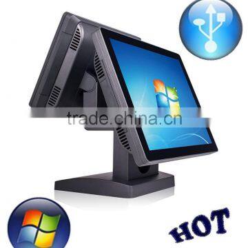 GUANGZHOU Double touch android pos screens for restaurant from Zonerich ZQ-T9060D