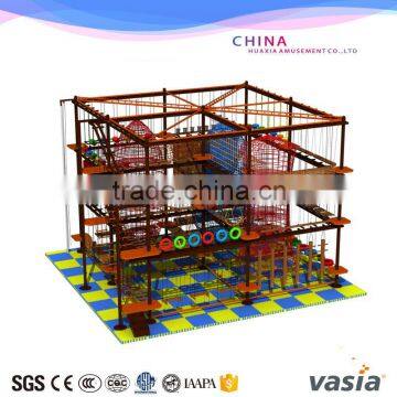 2016 indoor fitness equipments for kids used commeicial rope course equipment