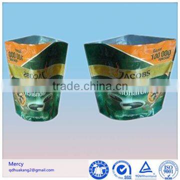 Stand Up Tea Packaging Bag With Zipper
