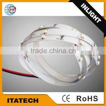 2.88W/M DC24V SMD3528 IP20 30LED/M 180LM/M Flexible Led Strip light