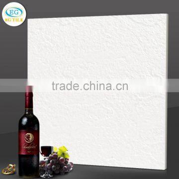 600X600mm Super bianco white china rough slate porcelain tile flooring